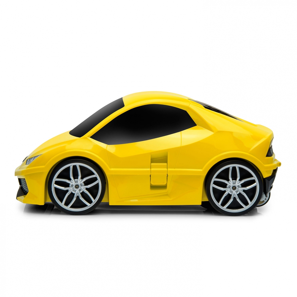 Packenger Kinderkoffer Lamborghini gelb