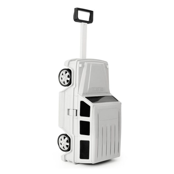 Packenger Kinderkoffer Mercedes hellgrau