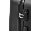 Packenger Kofferset Razor schwarz mit Zahlenschloss