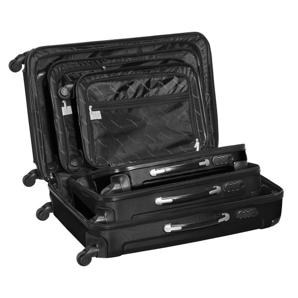 Packenger Goliath Hartschalenkoffer schwarz